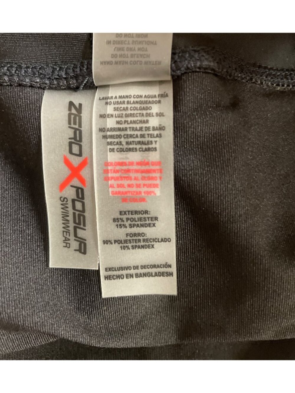 Zeroxposur Womens Size 2X Black Swim Shorts - Picture 10 of 10